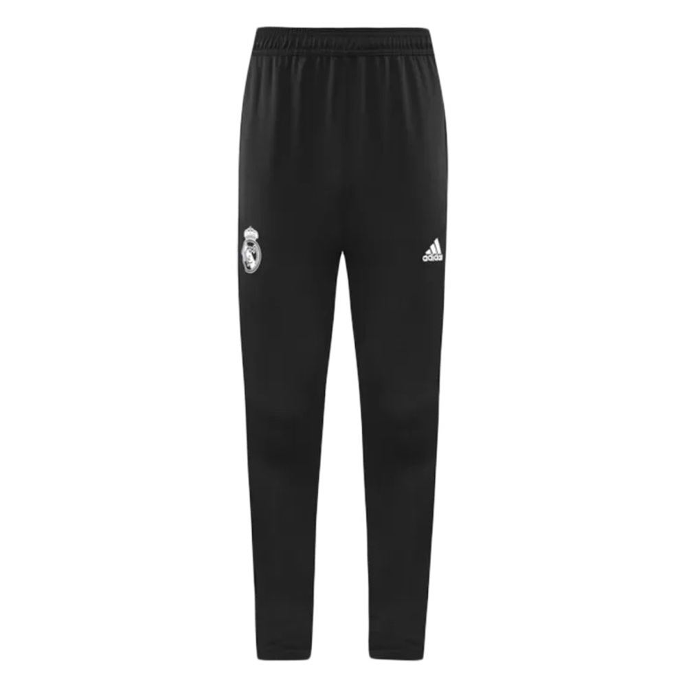 ADIDAS MEN’S REAL MADRID SOCCER PANTS - BLACK SIZE LARGE (PREOWNED)